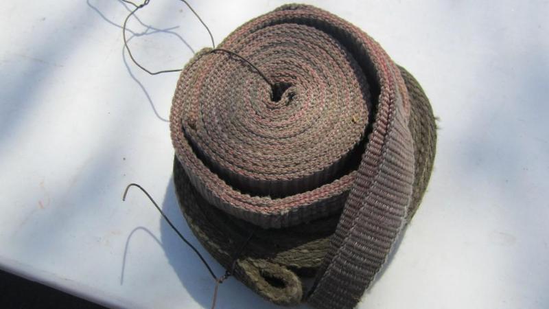 lot 146 image: 2 tow straps...