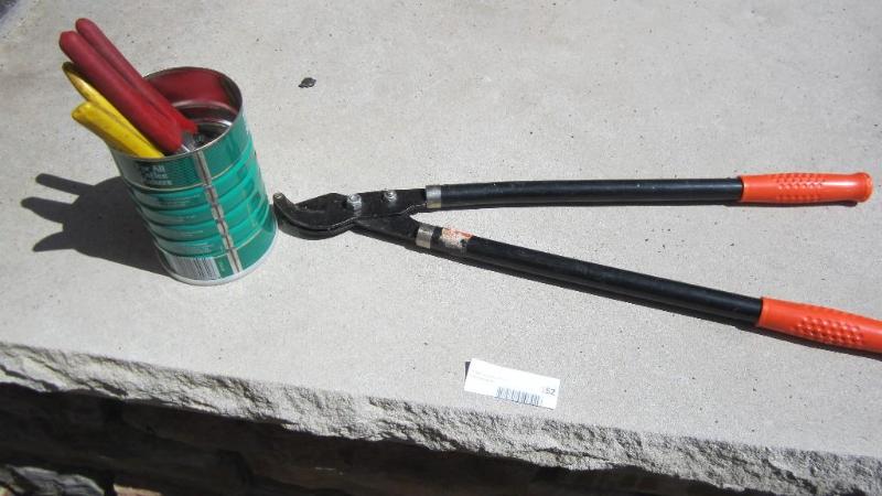 lot 152 image: pruning shears...