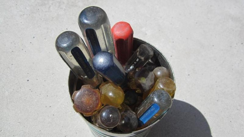 lot 157 image: phillips headed screwdrivers...