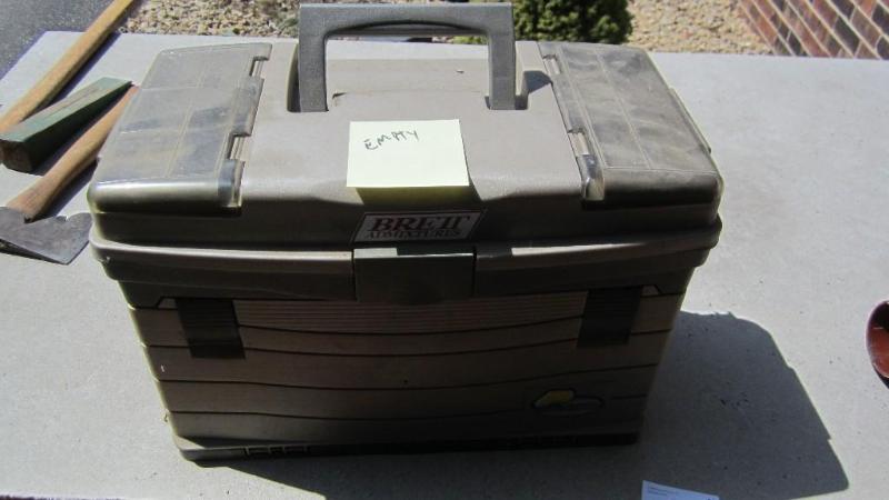 lot 163 image: tackle box...