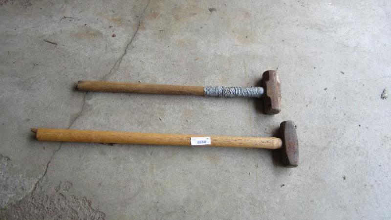 lot 168 image: sledgehammers...