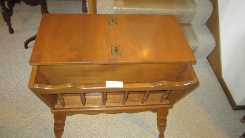lot 198 image: magazine stand...
