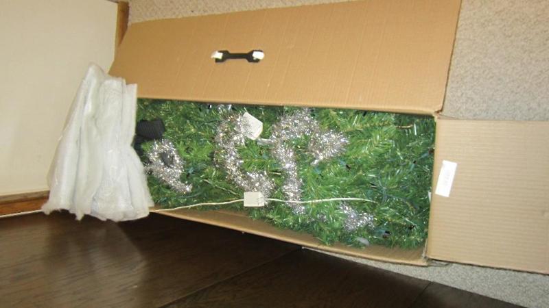 lot 207 image: christmas tree...
