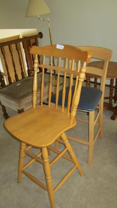 lot 235 image: bar stools...