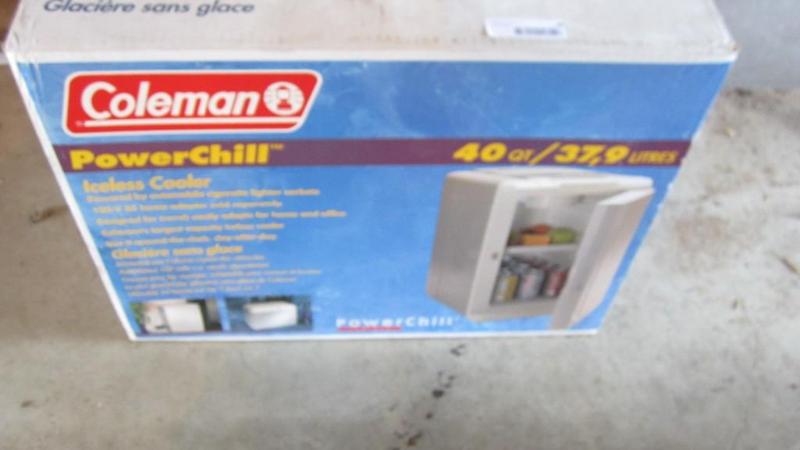 lot 46 image: coleman iceless cooler...