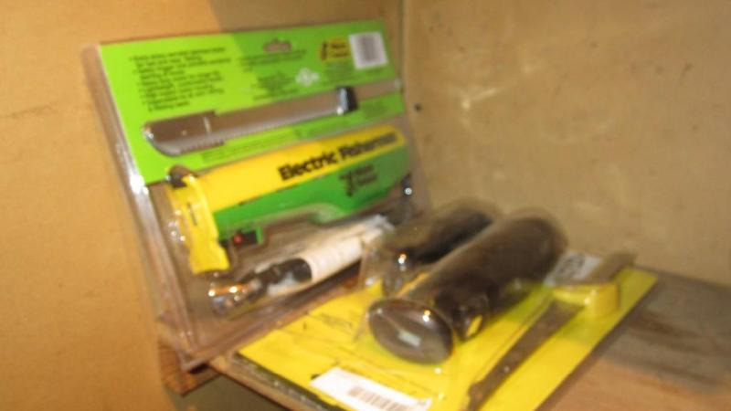 lot 56 image: 2 electric fish cleaning knives...