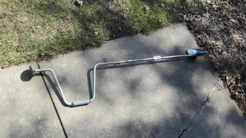 lot 75 image: spoon ice auger...