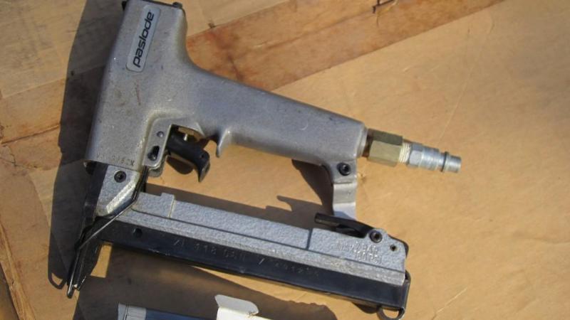 lot 8 image: Paslode stapler...
