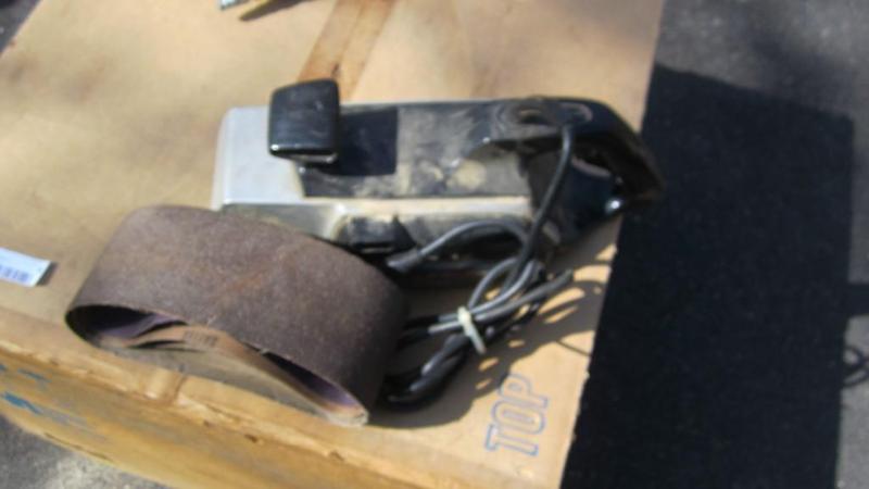 lot 9 image: Black & Decker belt sander...