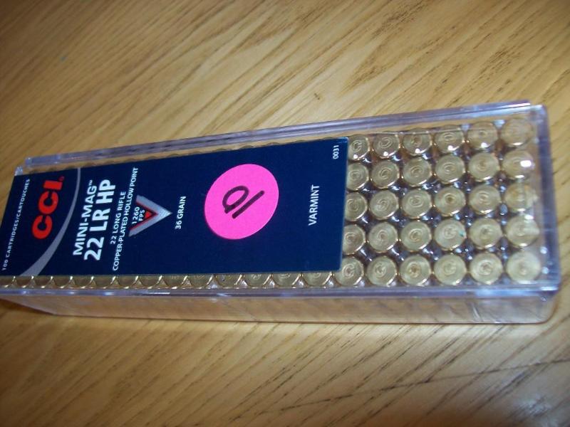 CCI Mini-mag 22 Long Rifle -HP -100...