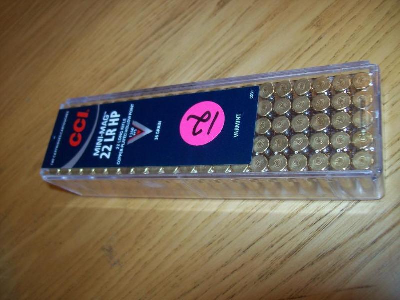 CCI Mini-mag 22 Long Rifle -HP -100...