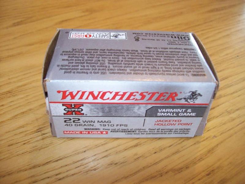Winchester 22 Win MAG -22 mag (not ...