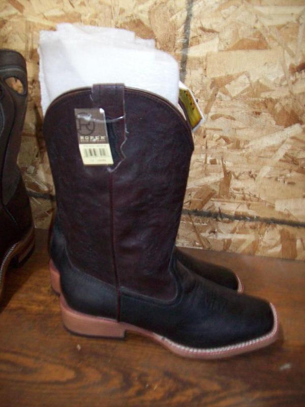 Ladies Cowboy Boots -Dark brown -Ta...