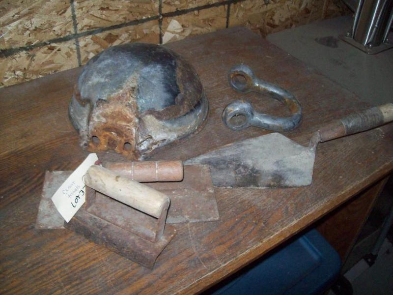 Cement trowels item 37...
