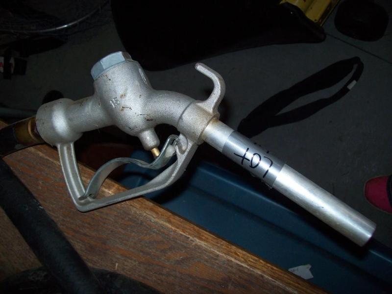 Fuel hose with nozzle item 46...