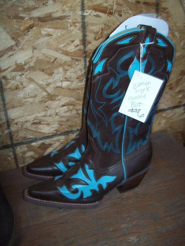Nomad Womens Cowboy Boots -Black an...