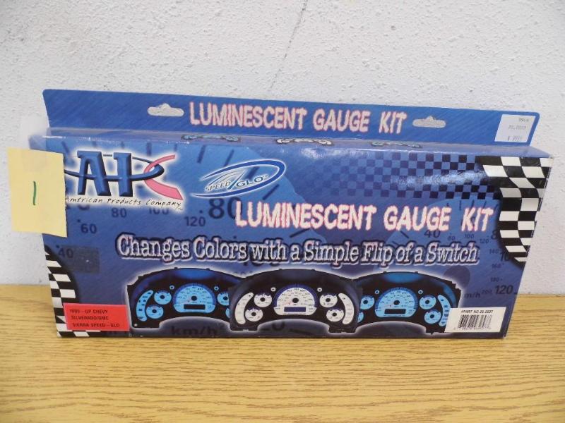 lot 1 image: A1C Speed Glo Luminescent Gauge Kit...