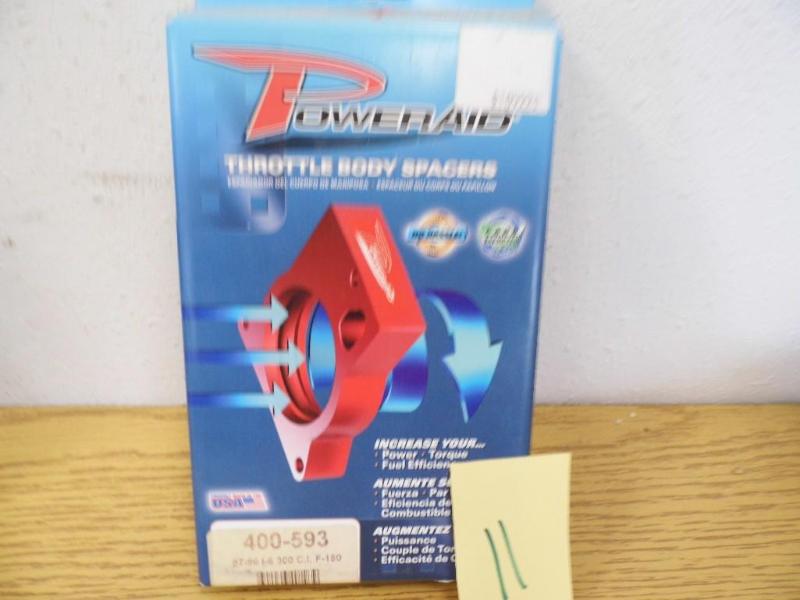 lot 11 image: Power Aid Throttle Body Spacers - 8...