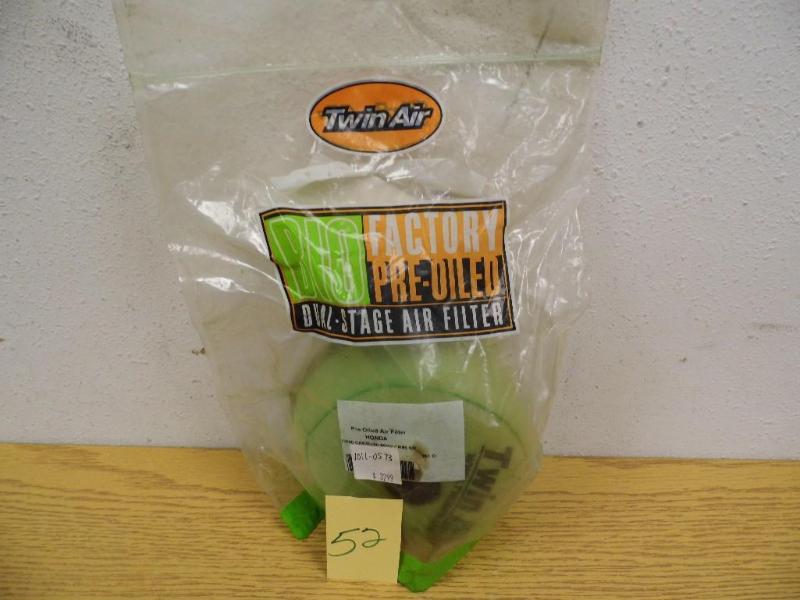 lot 52 image: Twin Air Bio Filter - pre oiled - d...