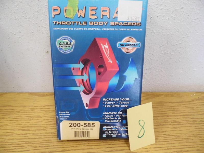 lot 8 image: Power Aid Throttle Body Spacers - 0...