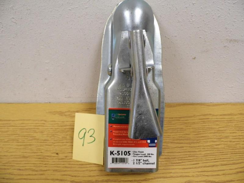 lot 93 image: Valley Industries Trailer Coupler -...