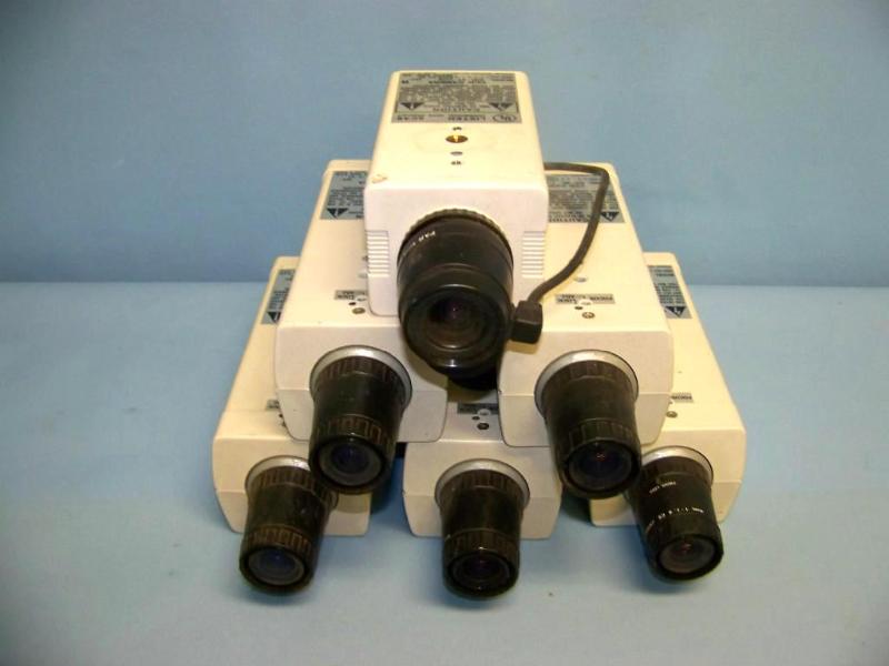 lot 12 image: (6) Ikegami, Security Cameras