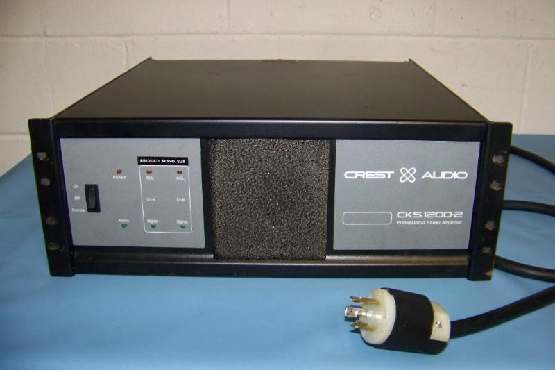 lot 18 image: Crest Audio, Professional Amp  Amplifier