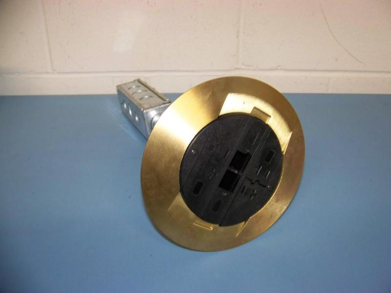 lot 51 image: Wiremold, Poke-Thru Device  Outlet Box