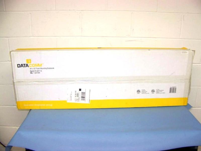 lot 76 image: DataComm, Flush Mounting Enclosure