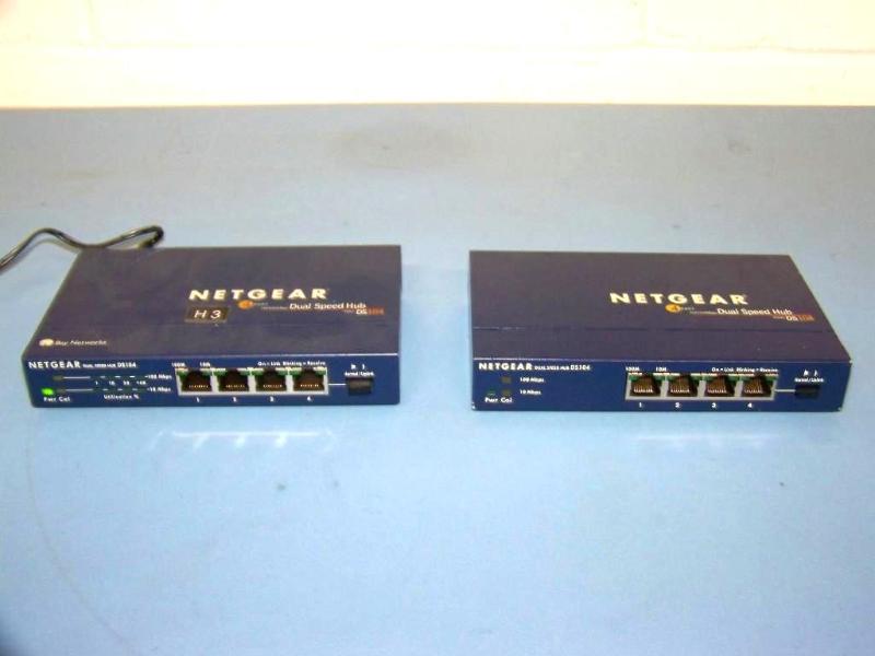 lot 78 image: (2) NetGear, Dual Speed Hubs
