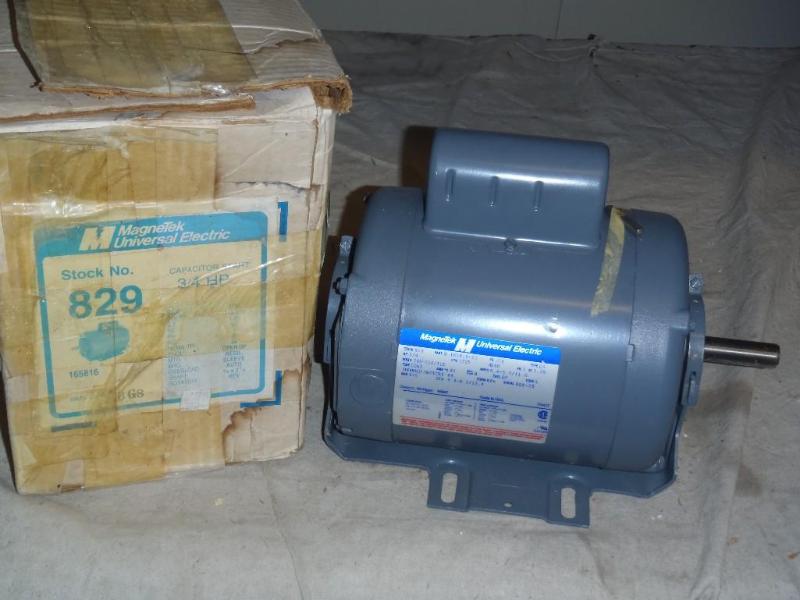 lot 1 image: Magnetek 829 34HP&nbspBlower Moto...