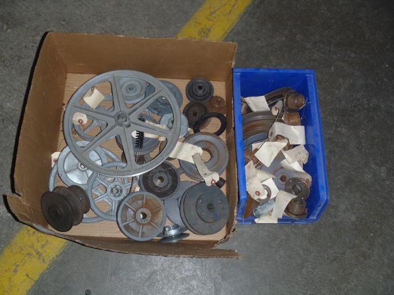 lot 105 image: Pulleys, Etc....