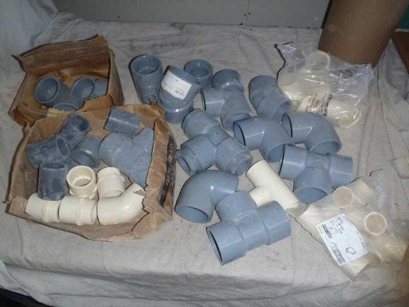 lot 114 image: CPVC and Schedule 80 Fittings  ...