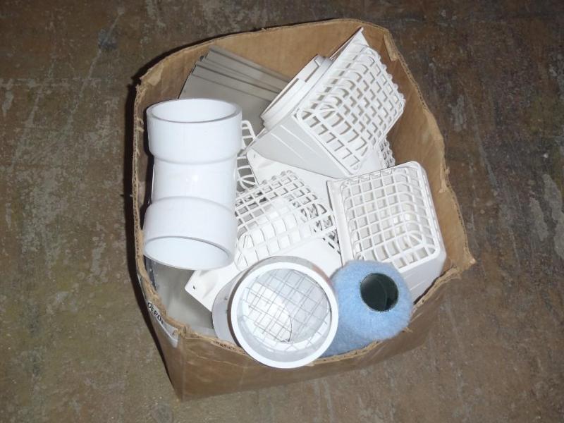 lot 115 image: Box of Vent Terminal Fittings and H...