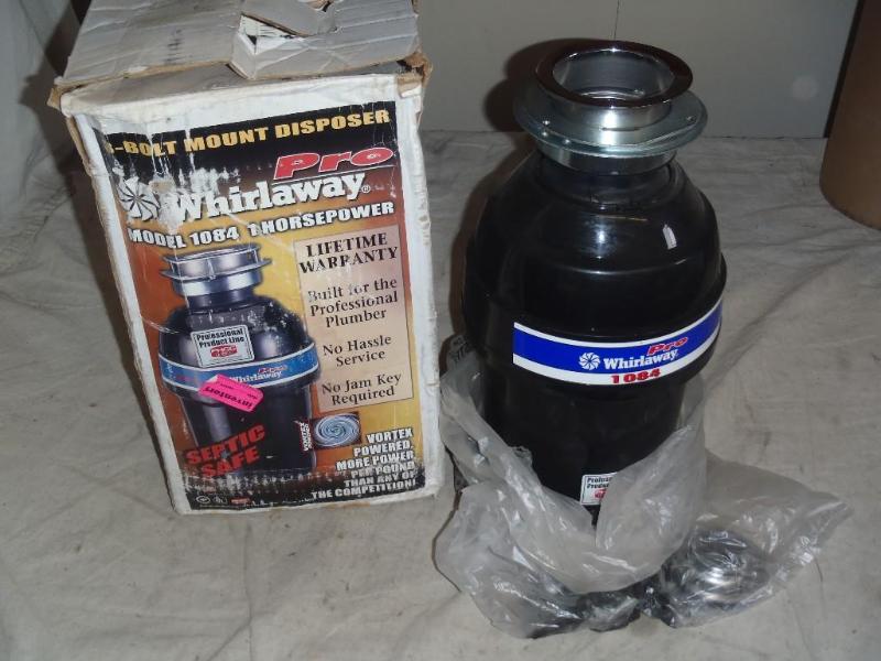 lot 125 image: Whirlway&nbsp1084 Pro 1HP Garbage ...