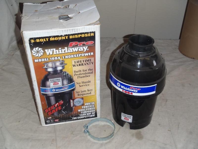 lot 126 image: Whirlway&nbsp1084 Pro 1HP Garbage ...