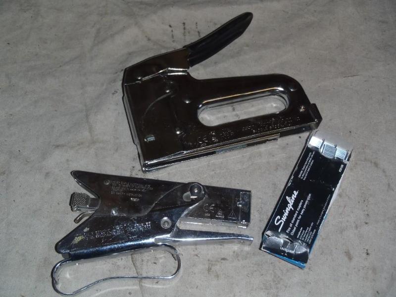 lot 171 image: Two Staplers and Box of Staples...