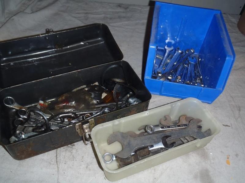 lot 174 image: Large Assortment of Wrenches and a ...