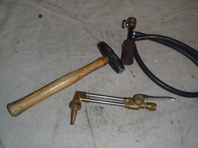 lot 177 image: Welding Torch Head, Hammer, Torch H...
