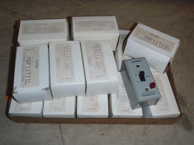 lot 180 image: Siemens MSF11T11L Fractional HP Man...