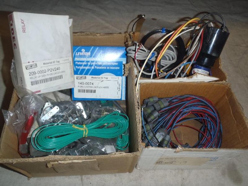 lot 205 image: Electrical Parts...