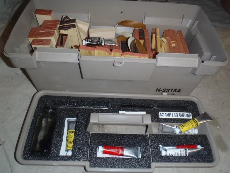 lot 230 image: N-2315A Lettering and Numbering Kit...