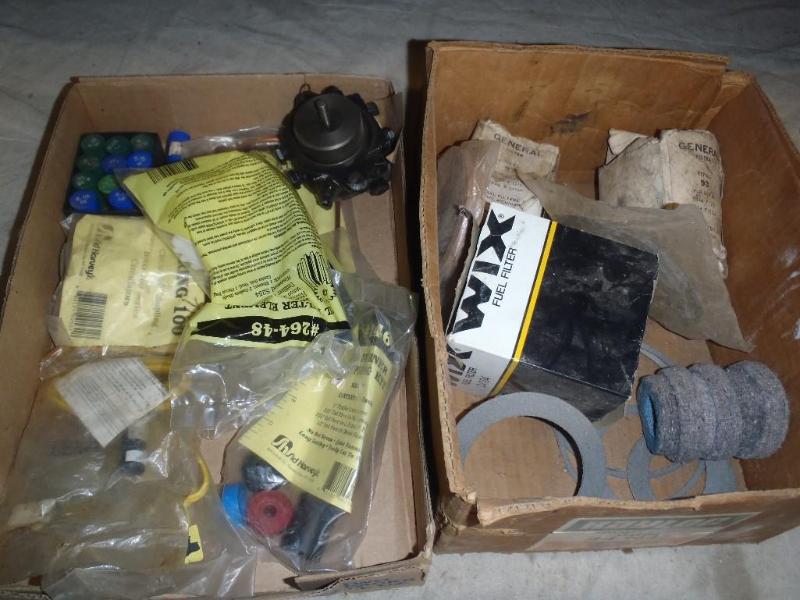 lot 255 image: Oil Burner Nozzles, Filters, and Pa...