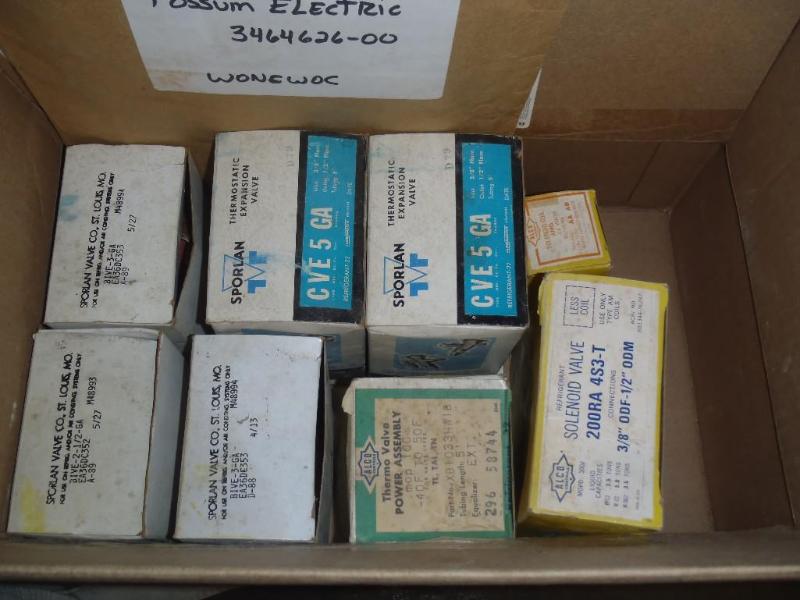 lot 259 image: Sporlan TXV Valves, Alco Solenoid V...