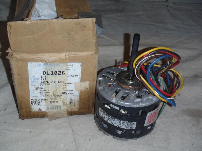 lot 4 image: A.O. Smith DL1026&nbspBlower Motor...