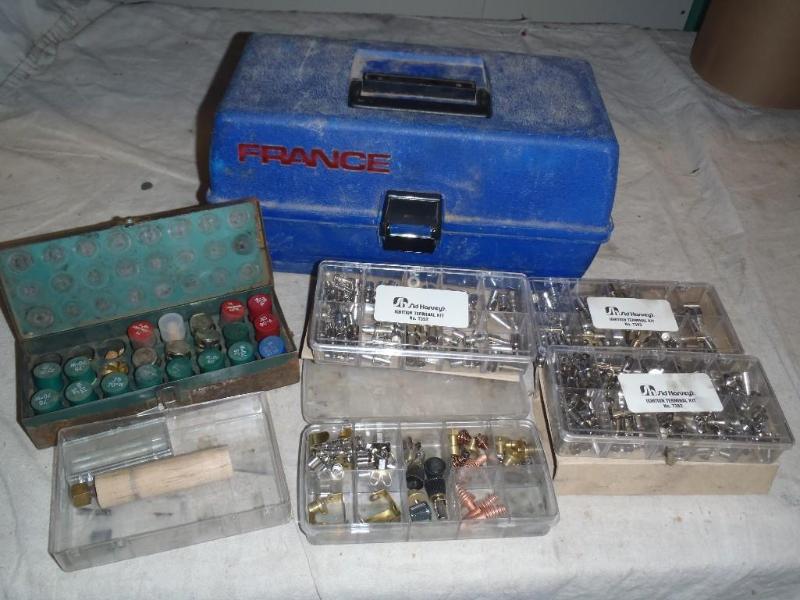 lot 76 image: Oil Burner Nozzles, Tool Box, Sid H...