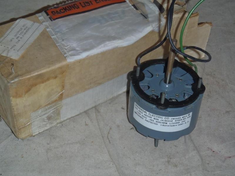 lot 93 image: Universal Electric JA1B001 Motor&nb...