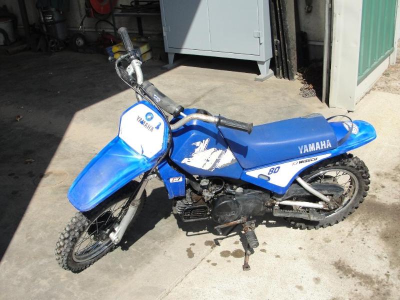 80 CC Yamaha Dirt Bike &nbspSerial...