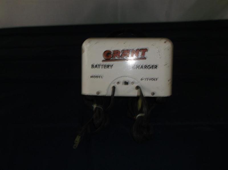 lot 12 image: Vintage Grant Battery Charger. 6 Vo...