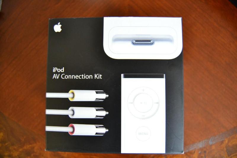 APPLE IPOD AV CONNECTION KIT